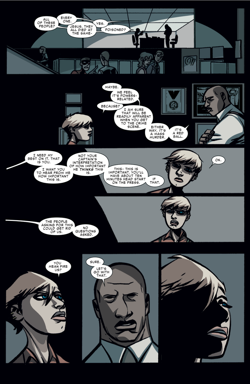 Illustration for article titled Exclusive Marvel preview: A new TV show leads to a new Powers #1